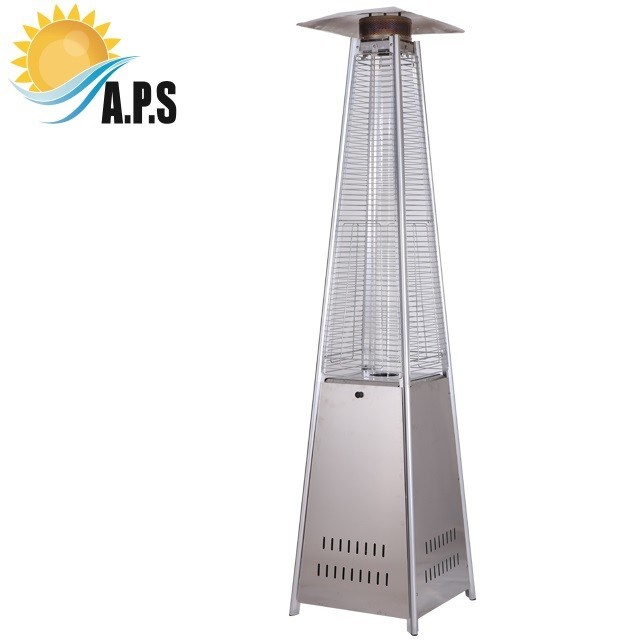 Pyramid Outdoor Gas Patio Heater Pyramid Glass Tube Patio Heater 13kw