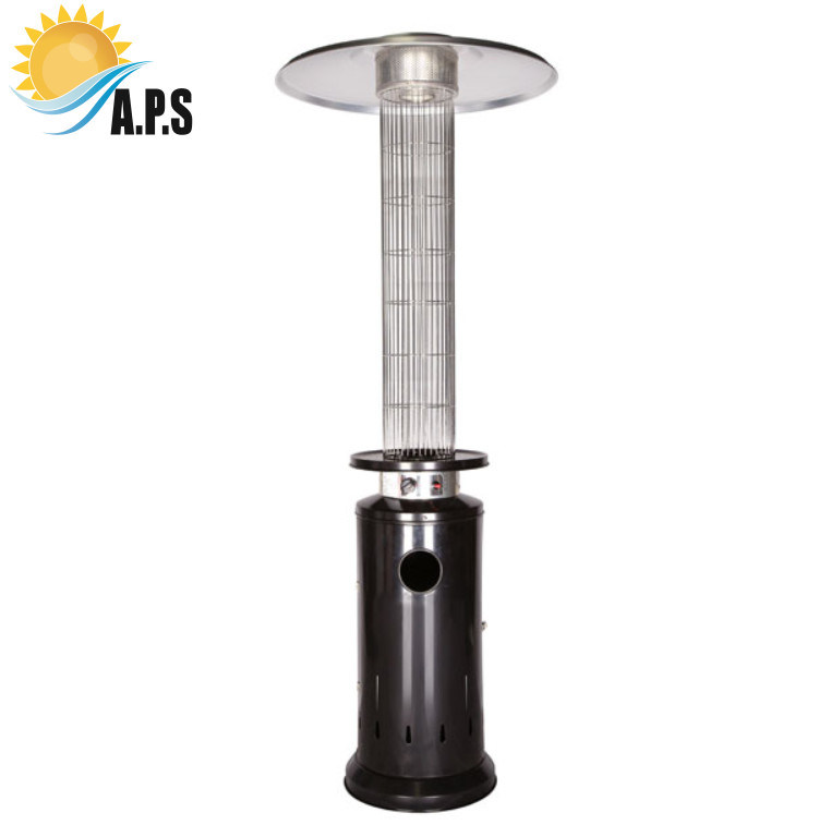 Glass Tube Patio Gas Outdoor Heater Garden Propane Gas Flame Heater