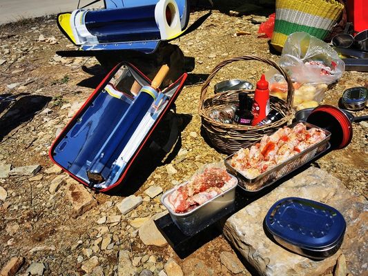 General Size Outdoor Vacuum Tube Solar Kitchen Solar Cooker Solar Stove
