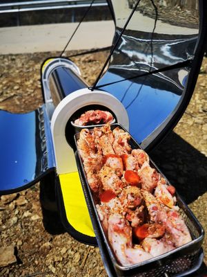 Large Size Outdoor Vacuum Tube Solar Kitchen Solar Cooker Solar Stove