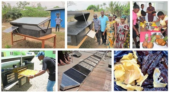 Intelligent Control Commercial Small Portable Outdoor Solar Air Dryer Food With Trays