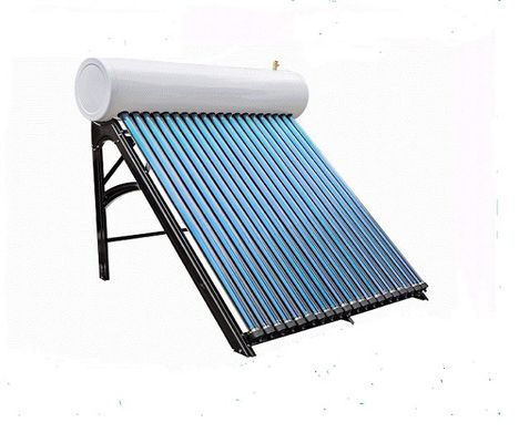 Free-standing Bathroom Compact Pressure Solar Water Heater Galvanized Steel & SUS304-2B Series---Heat Pipe Model