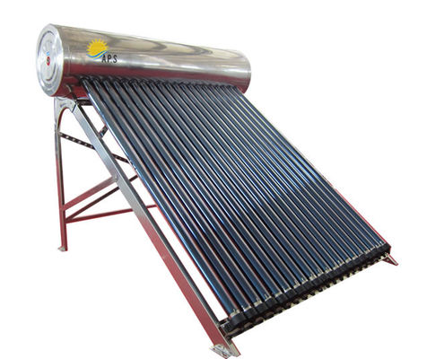 China High Energy Compact Pressure Solar Water Heater Stainless Steel & SUS304-2B Series---Heat Pipe Model