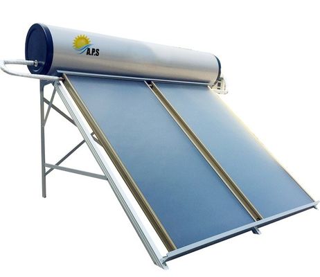 Direct-plug Flat Plate Compact Pressure Solar Heater ---Flat Collector Model