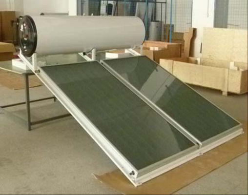 Pressurized Thermal  Salty Water/Enamel Tank Compact Pressure Solar Water Heater ---Flat Collector Model