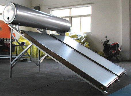 Economical Compact Nonpressure Solar Water Heater ---Flat Collector Model