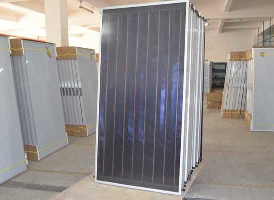 Super Quality Landscape or Portrait Black Chrome/Blue TiNOX Flat Plate Solar Collector   2MX1M Model