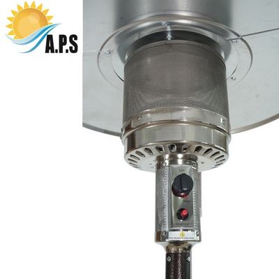 Grey Powder Coated Patio Heater Mushroom Gas Garden Heater China Factory Patio Gas Heater Flame Gas Heater With Table