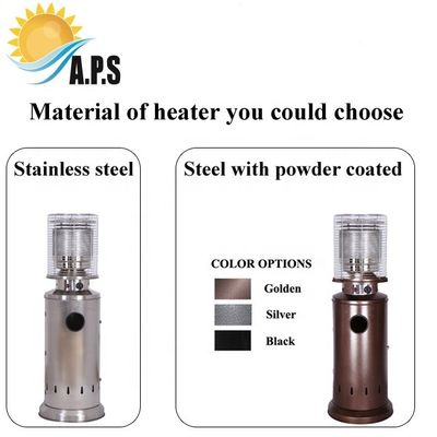 Flame Gas Area Patio Heater Powder Coated Area Patio Heater Outdoor Gas Area Patio Heater Round gas patio heater
