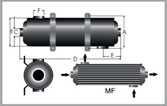 Water Swimming Stainless Pump Tube Solar Heater For Heating Air Instant Exchange Steel Pool Heat Exchanger