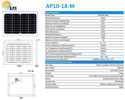 Good Quality Hot Sale Garden Light, Camera Use Mono-Crystalline 36cells  5W,10W,15W 18V Solar Panel Kit