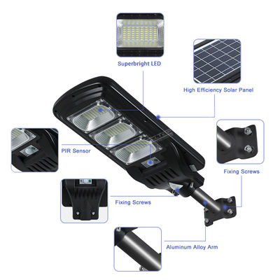 High Lumen 5730 IP65 Waterproof All In One Solar Street Lamp 50W 100W 150W 200W 250W,300W
