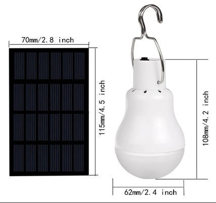 Portable 1W Solar Lighting Kit Solar Energy Light Bulb Emergency Rechargeable Led  Solar Camp SG0401