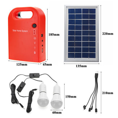 Portable 3W Solar Lighting Kit Solar Energy Light Bulb Emergency Rechargeable Led  Solar Camping Lamp SG0603