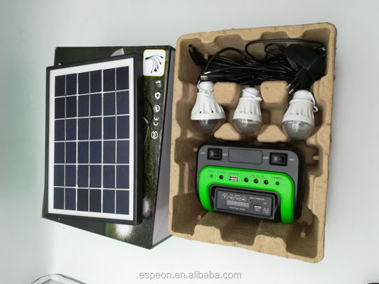 Solar Home System 5w Solar Light Kit With Lead Acid Battery Solar Lighting System Home And Camping SL0603