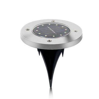 IP65 Waterproof  Garden Pathway Solar Ground Light Solar Led Disk Light 2LED,3LED, 4LED, 8LED, 10LED, 12LED, 16LED