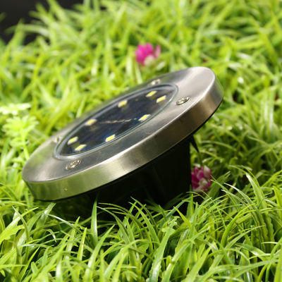 IP65 Waterproof  Garden Pathway Solar Ground Light Solar Led Disk Light 2LED,3LED, 4LED, 8LED, 10LED, 12LED, 16LED