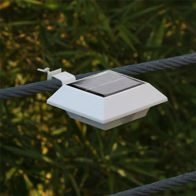 6 LED Motion Sensor Super Bright Wireless Outdoor Solar Gutter LED Light, Solar Fence Light