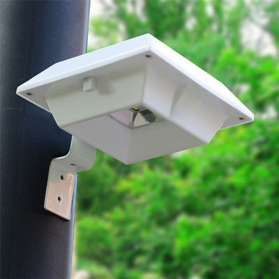 6 LED Motion Sensor Super Bright Wireless Outdoor Solar Gutter LED Light, Solar Fence Light