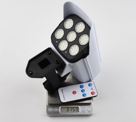 Door Sensor 77 LED Simulation Monitoring Security Lighting Solar Motion Sensor Simulation Camera Solar Wall Lamp