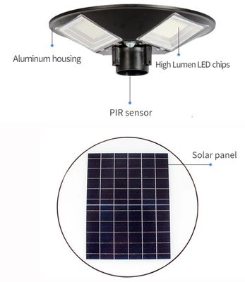 Most Popular ABS Outdoor Waterproof Ip65 120w 180w 240w UFO LED Solar Garden Light