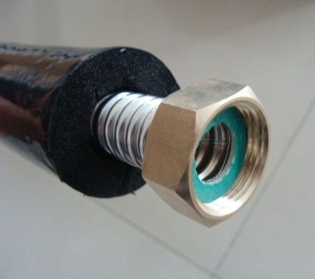 EPDM Pre-Insulated Stainless Steel 1/2'', 3/4'', 1'' Corrugated Pipe, Flexible Pipe and  Flexible Hose,