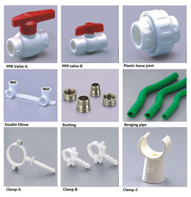 PPR Pipe Fitting And Tool For PPP-R Pipe/Random Copolymerized Polypropylene