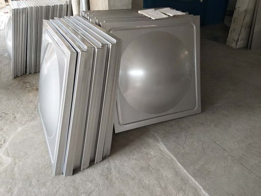 Sectional Rectangular Square Water Treatment Water Storage Tank Bolt Or Weld Type Solar Heating Project