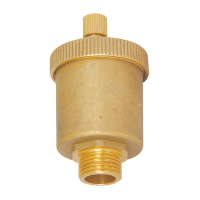 Natural Brass Safety Valve, Adjustable Brass Air Release Vent Valve, Air Vent Valve