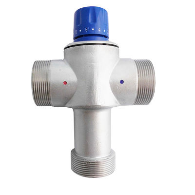 3 Way Thermostatic Mixing Valve Thermostatic Mixing Valve Faucet Water Temperature Control DN50 DN80