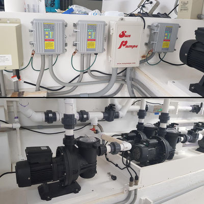500W, 900W,1200W Solar DC Swimming Pool Pump With MPPT Controller