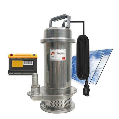 24V,36V,48V,60V,72V Small Dc Submersible Solar Power Water Pump for Well Pool Pond Irrigation