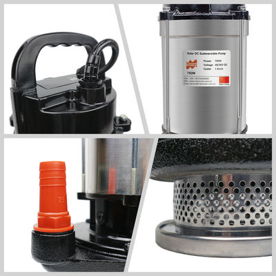 24V,36V,48V,60V,72V Small Dc Submersible Solar Power Water Pump for Well Pool Pond Irrigation