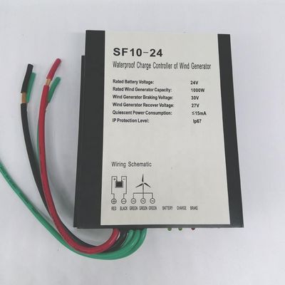 1000W 1500W 2000W Wind Turbine Generator Regulator 24V/48V Optional Battery Charge Controller Waterproof IP67